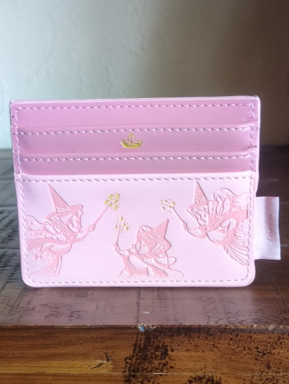 Disney Pink Sleeping Beauty Card Holder
